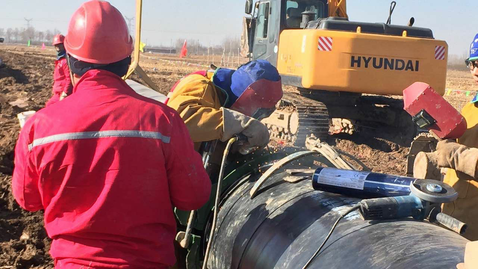 杭锦旗至银川亚博体育苹果下载地址管道联络线全面开工建设