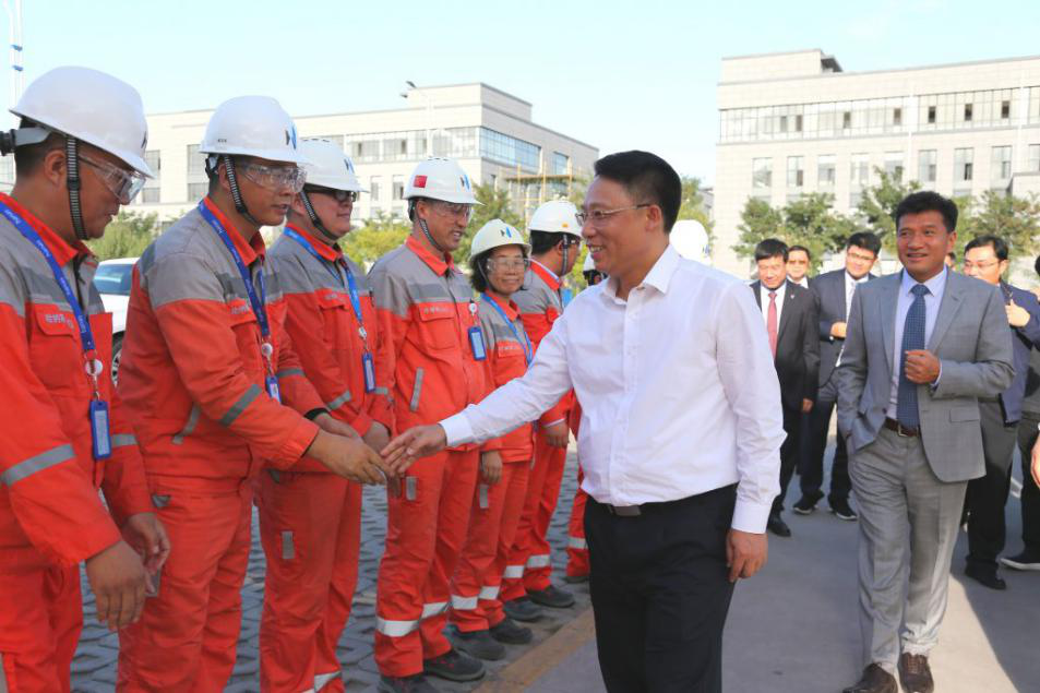 莆田市委书记刘建洋调研哈纳斯集团